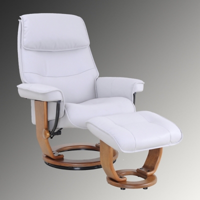 Swivel recliner and online ottoman