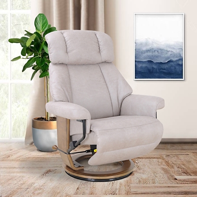 Gaming Chairs  MILANO Reclining Rocking Console Gaming Chair + Stool