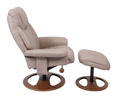 StarLine Lyric Recliner and Ottoman Set, , large