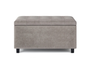 Cosmopolitan Rectangle Storage Ottoman