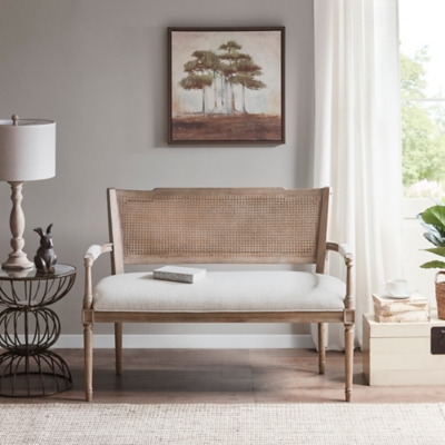 Madison Park Willshire Natural Settee, , rollover