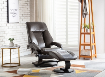 Relax-R Montreal Recliner and Ottoman, , rollover