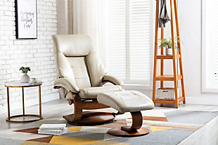 Relax-R Montreal Recliner and Ottoman, , rollover