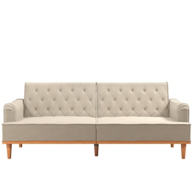 Mr. Kate Stella Vintage Futon, Tan, large