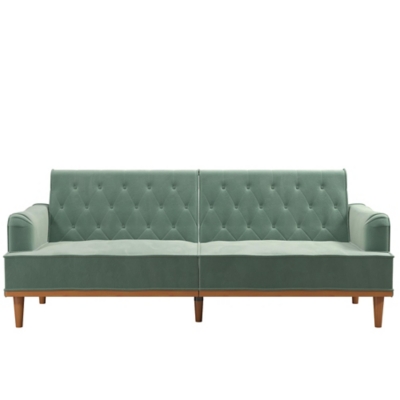 Mr. Kate Stella Vintage Futon, Teal, large