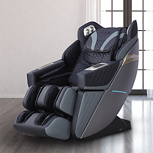 Ador 3D Allure Adjustable Massage Chair, Black/Charcoal, rollover