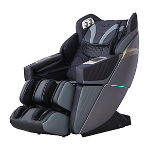 Ador 3D Hamilton LE Adjustable Massage Chair, Black/Charcoal, large