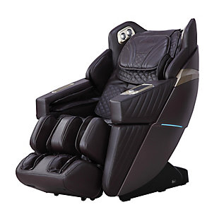 Ador 3D Hamilton LE Adjustable Massage Chair, Black/Brown, large