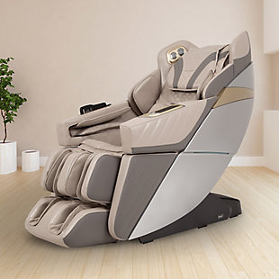 Ador 3D Allure Adjustable Massage Chair, Taupe, rollover