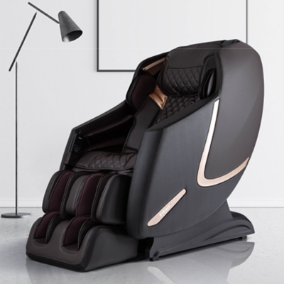Titan Pro- 3D Prestige Adjustable Massage Chair, Brown, rollover