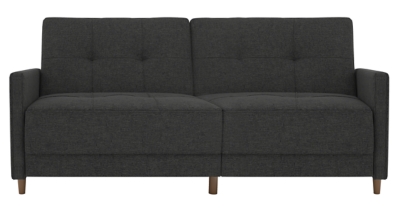 Andora Coil Futon, Gray, large