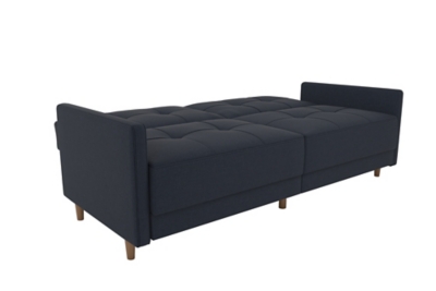 Andora Coil Futon, Navy, large