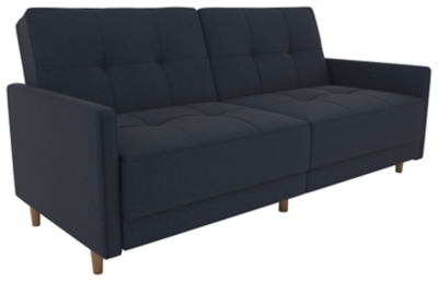 Andora Coil Futon, Navy, large