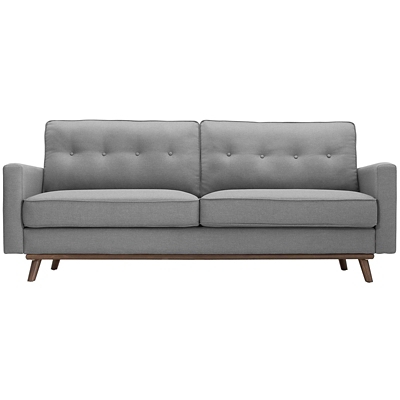 Modway Prompt Sofa, Light Gray, large