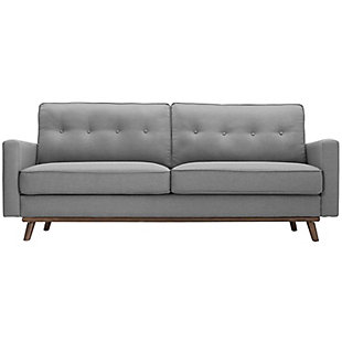 Modway Prompt Sofa, Light Gray, large