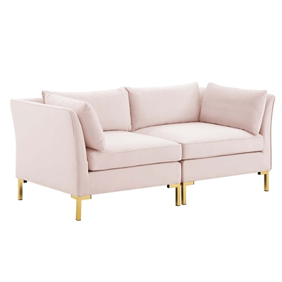 Modway Ardent Loveseat, Pink, large