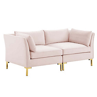Modway Ardent Loveseat, Pink, large