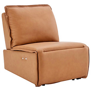 Modway Supine Leather Recliner Chair, , large