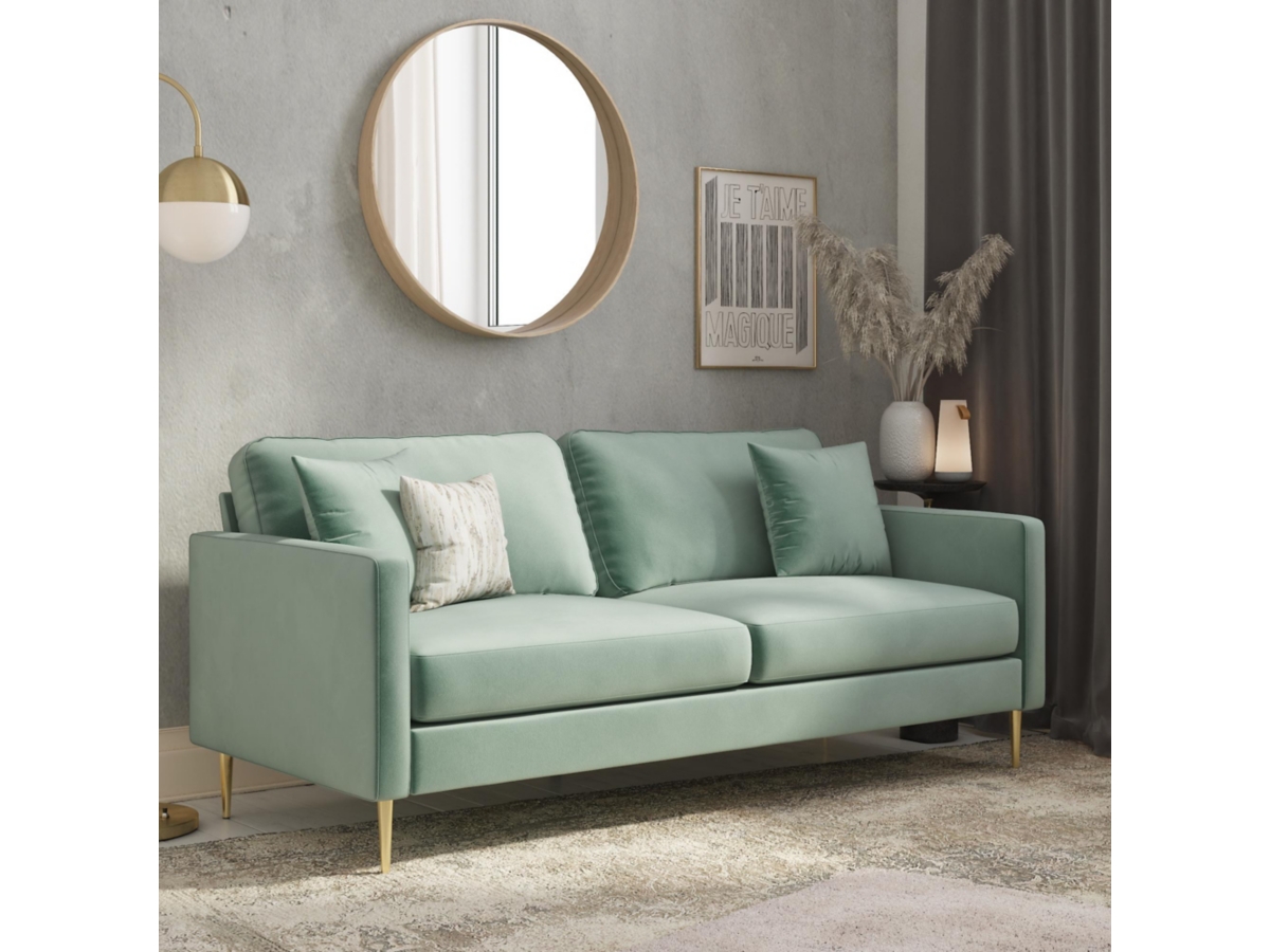 Cosmo velvet sofa sales
