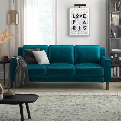 Atwater Living Janelle Sofa, Green, rollover