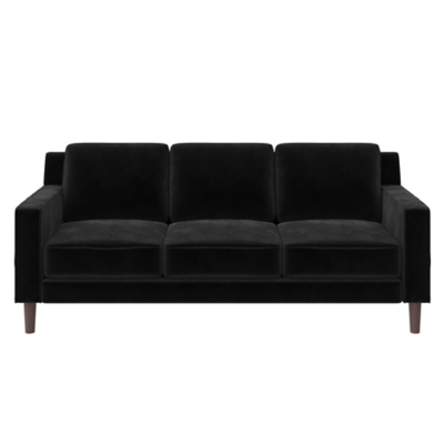 Atwater Living Janelle Sofa, Black, large