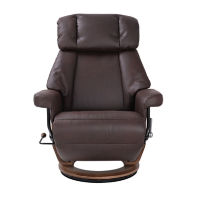 Newport swivel recliner discount and slanted ottoman