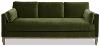 Jennifer Taylor home Knox Sofa, Olive Green, large