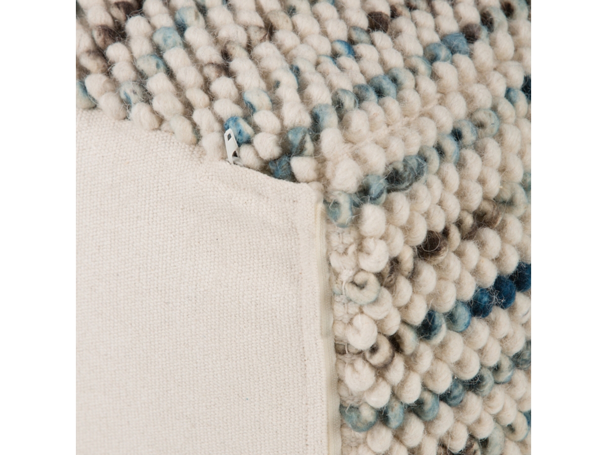 Simpli Home Zoey Pouf, Multi, large