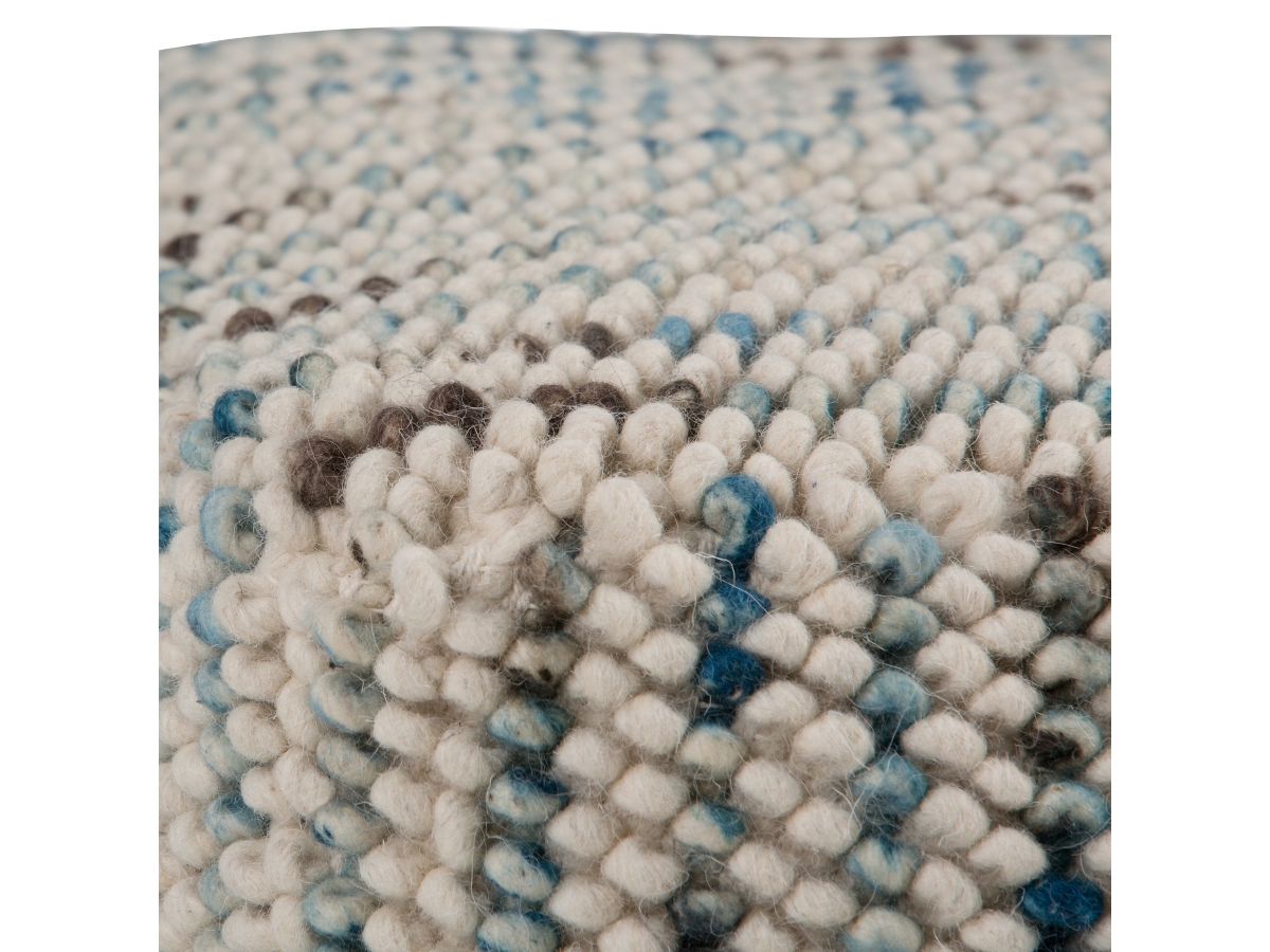 Simpli Home Zoey Pouf, Multi, large