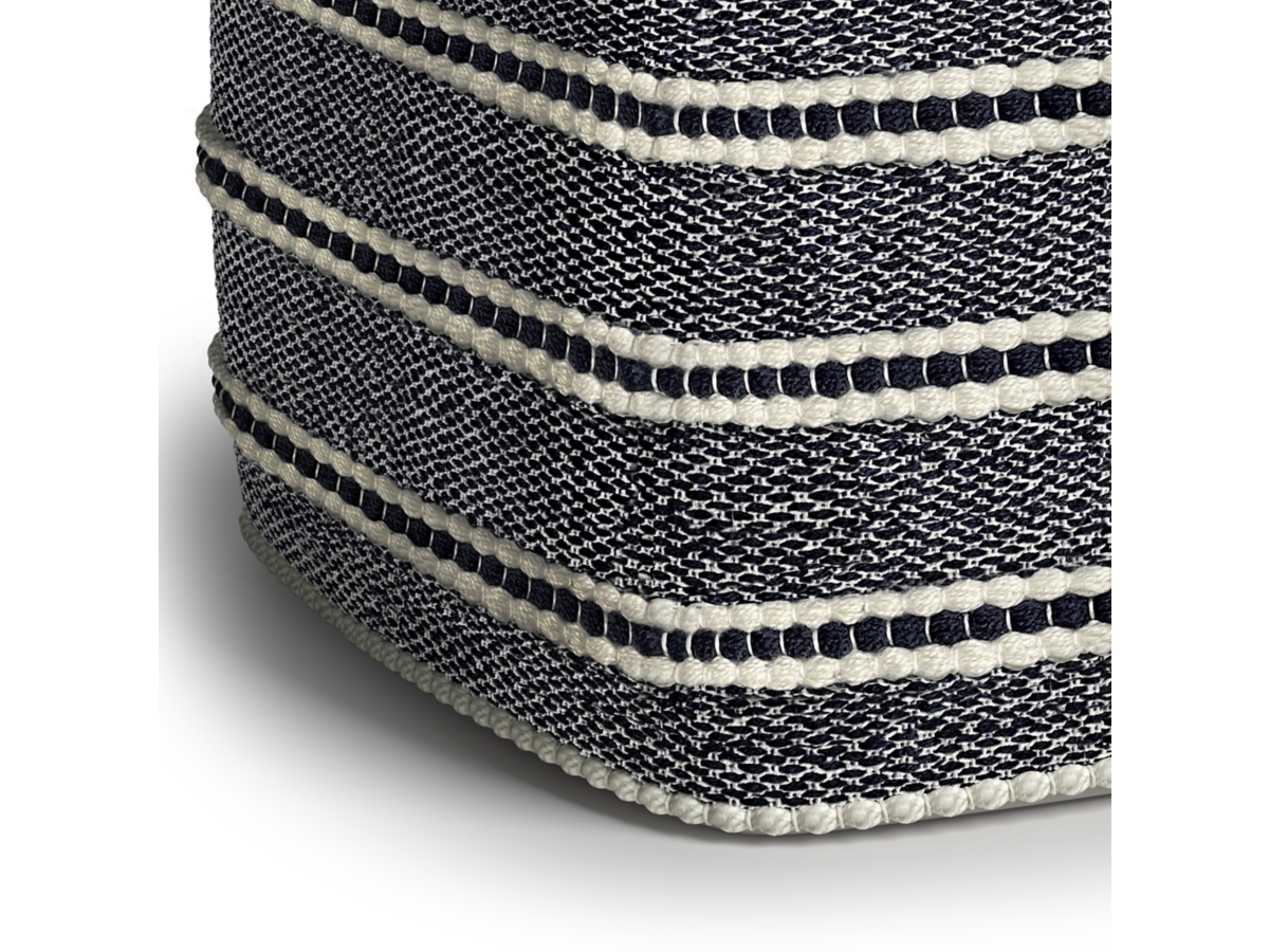 Simpli Home Corrie Indoor Pouf, , large