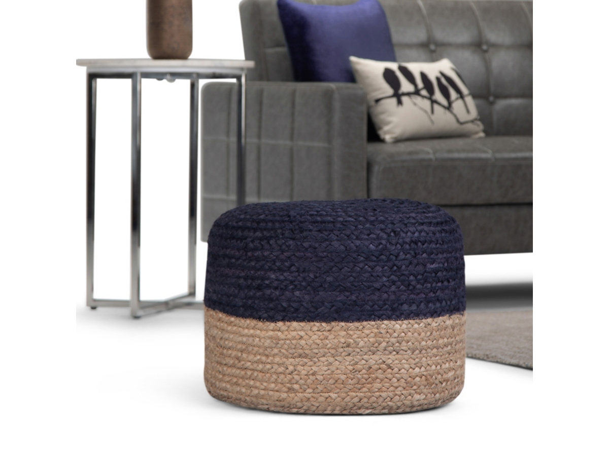 Simpli Home Lydia Pouf, , large