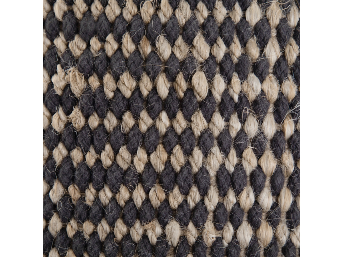 Simpli Home Larissa Braided Pouf, , large