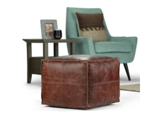 Simpli Home Sheffield Pouf