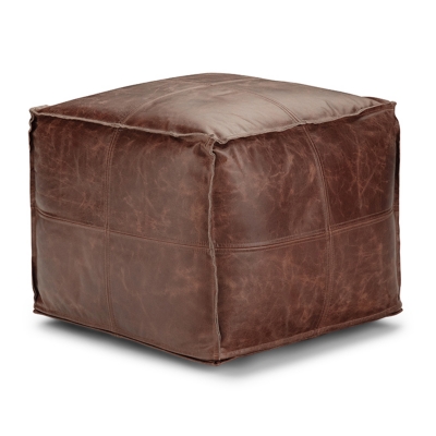 Simpli Home Sheffield Pouf, , large