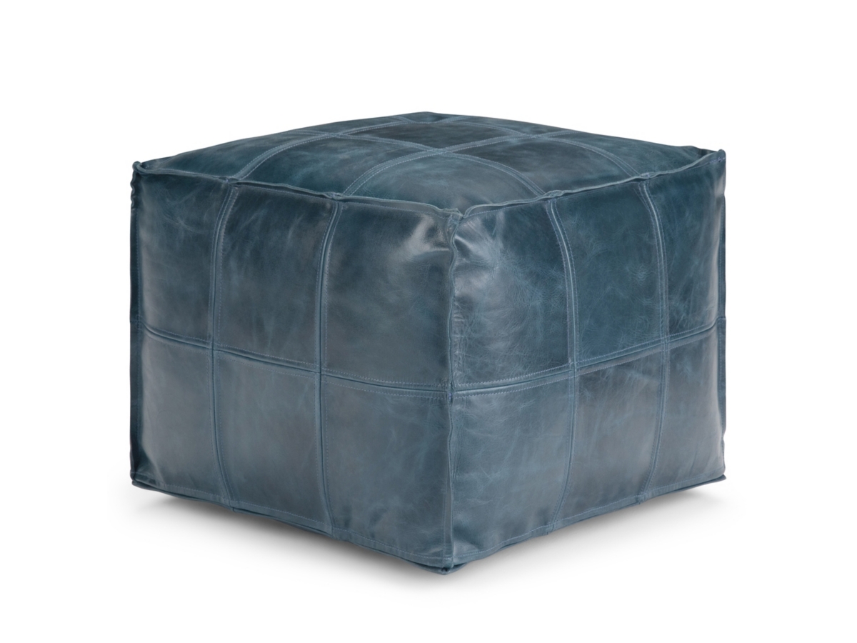 Simpli Home Manning Pouf, , large