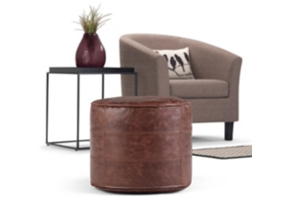 Simpli Home Connor Pouf