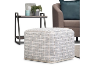 Simpli Home Noreen Pouf