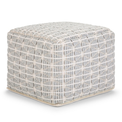 Simpli Home Noreen Pouf, , large