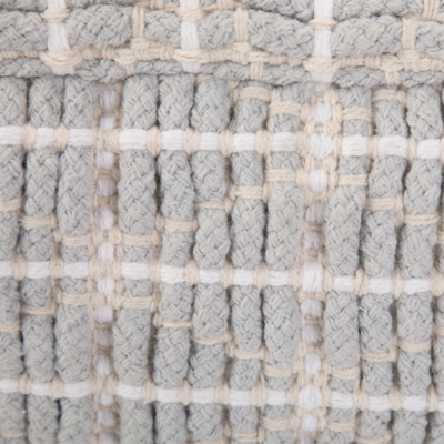 Simpli Home Noreen Pouf, , swatch