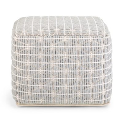 Simpli Home Noreen Pouf, , large