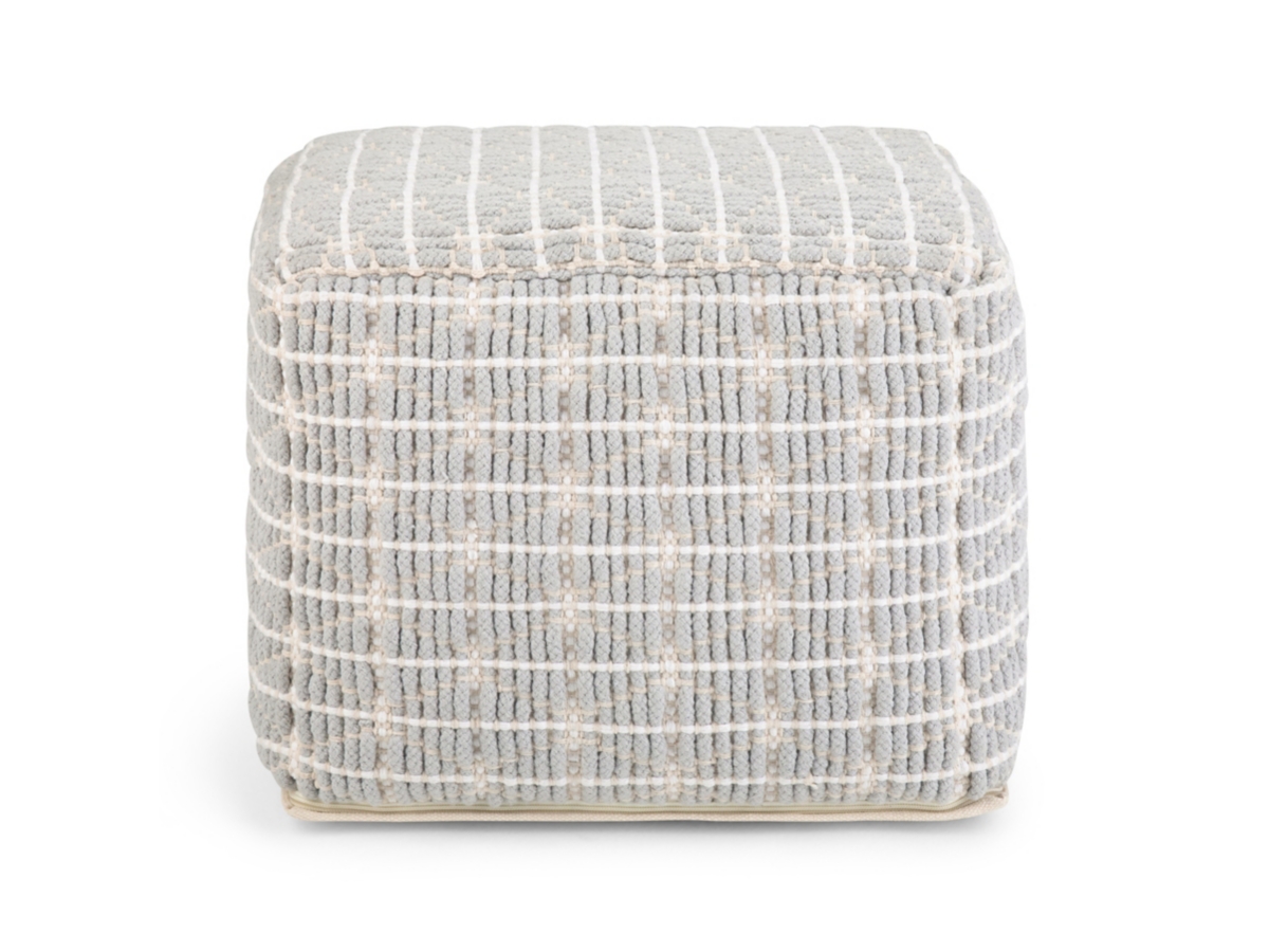 Simpli Home Noreen Pouf, , large