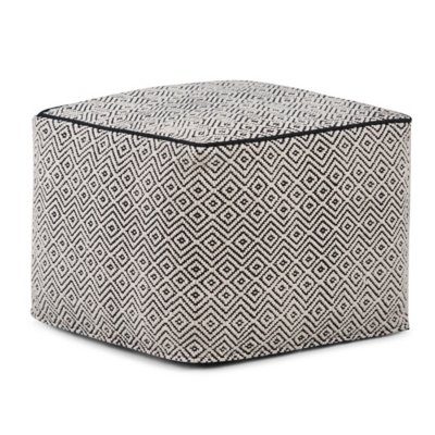Simpli Home Brynn Pouf, , large