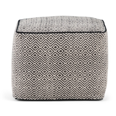 Simpli Home Brynn Pouf, , large