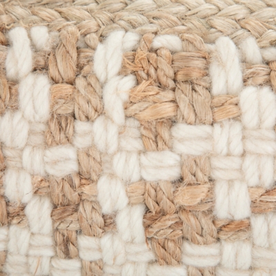 Simpli Home Cullen Pouf, , swatch