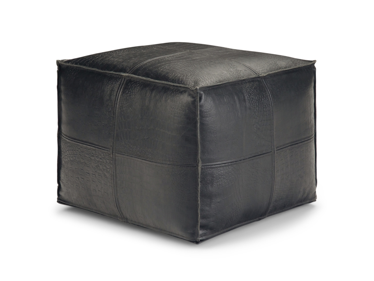 Simpli Home Bowen Pouf, , large