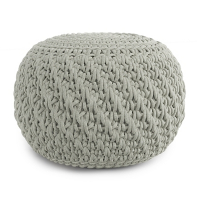 Simpli Home Nisi Indoor Pouf, , large