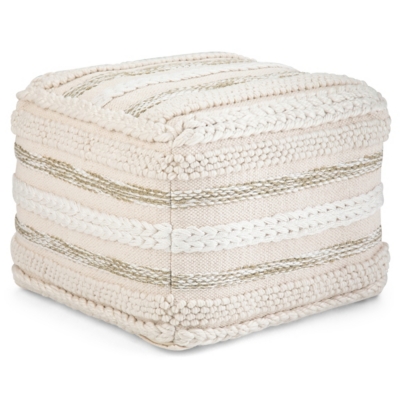 Simpli Home Sommer Pouf, , large