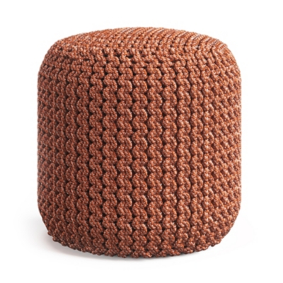 Simpli Home Wynne Indoor Pouf, , large