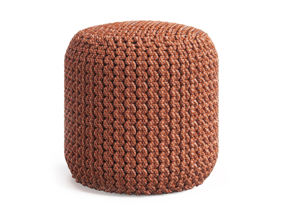 Simpli Home Wynne Indoor Pouf, , large