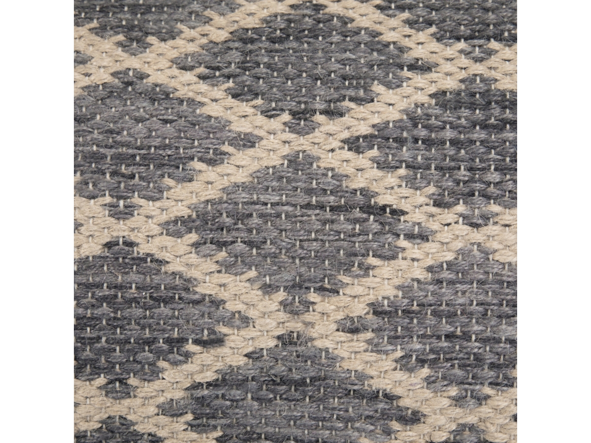 Simpli Home Edgeley Pouf, Gray/Natural, large